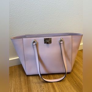 Michael Kors Structured Leather Tote Bag